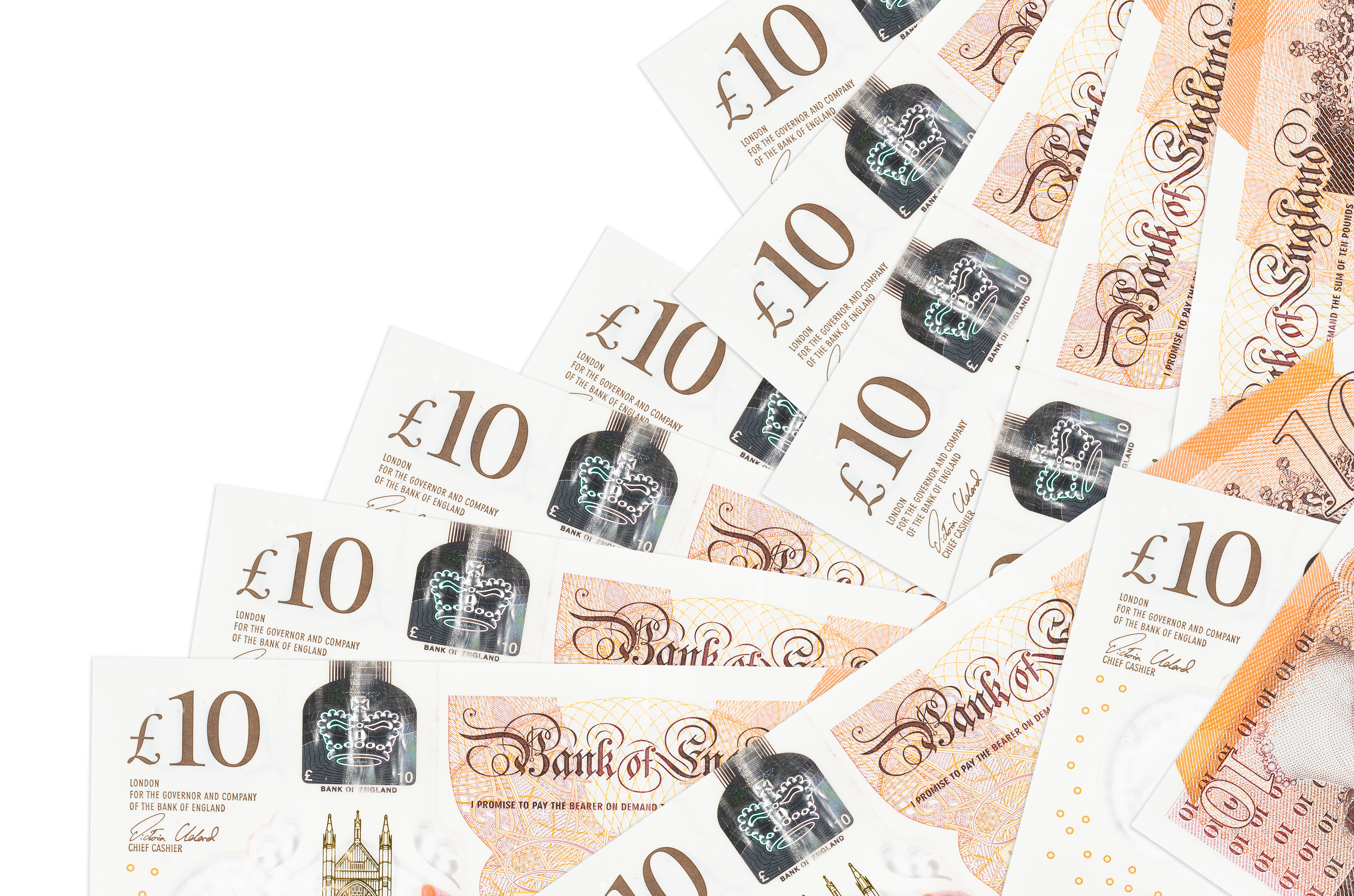 Ten Pound Notes