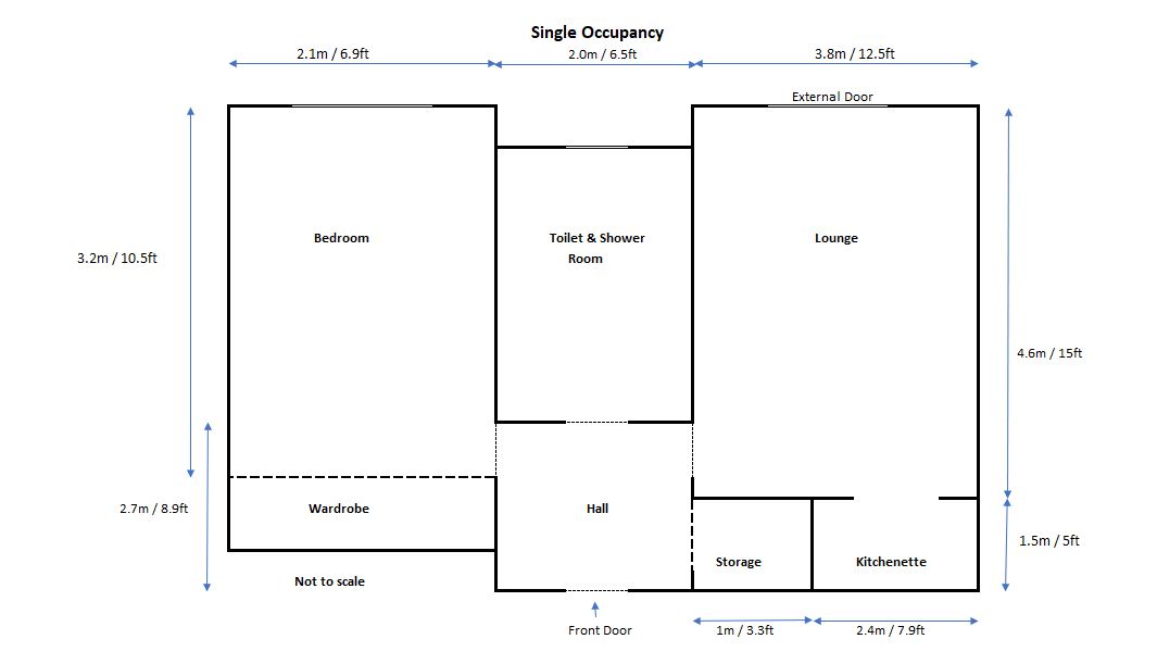 Capel Court Flat Layout