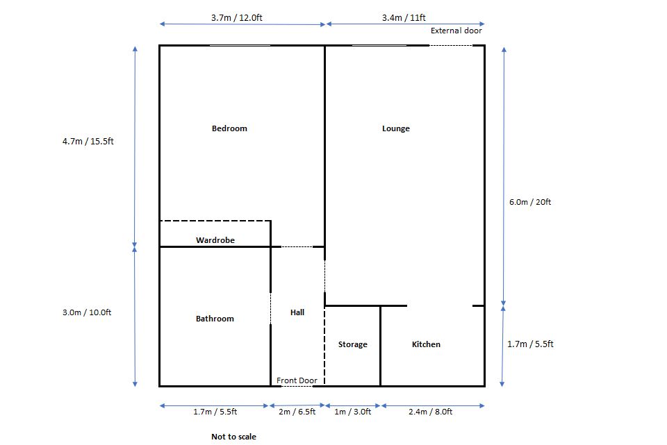 Gracey Court Flat Layout