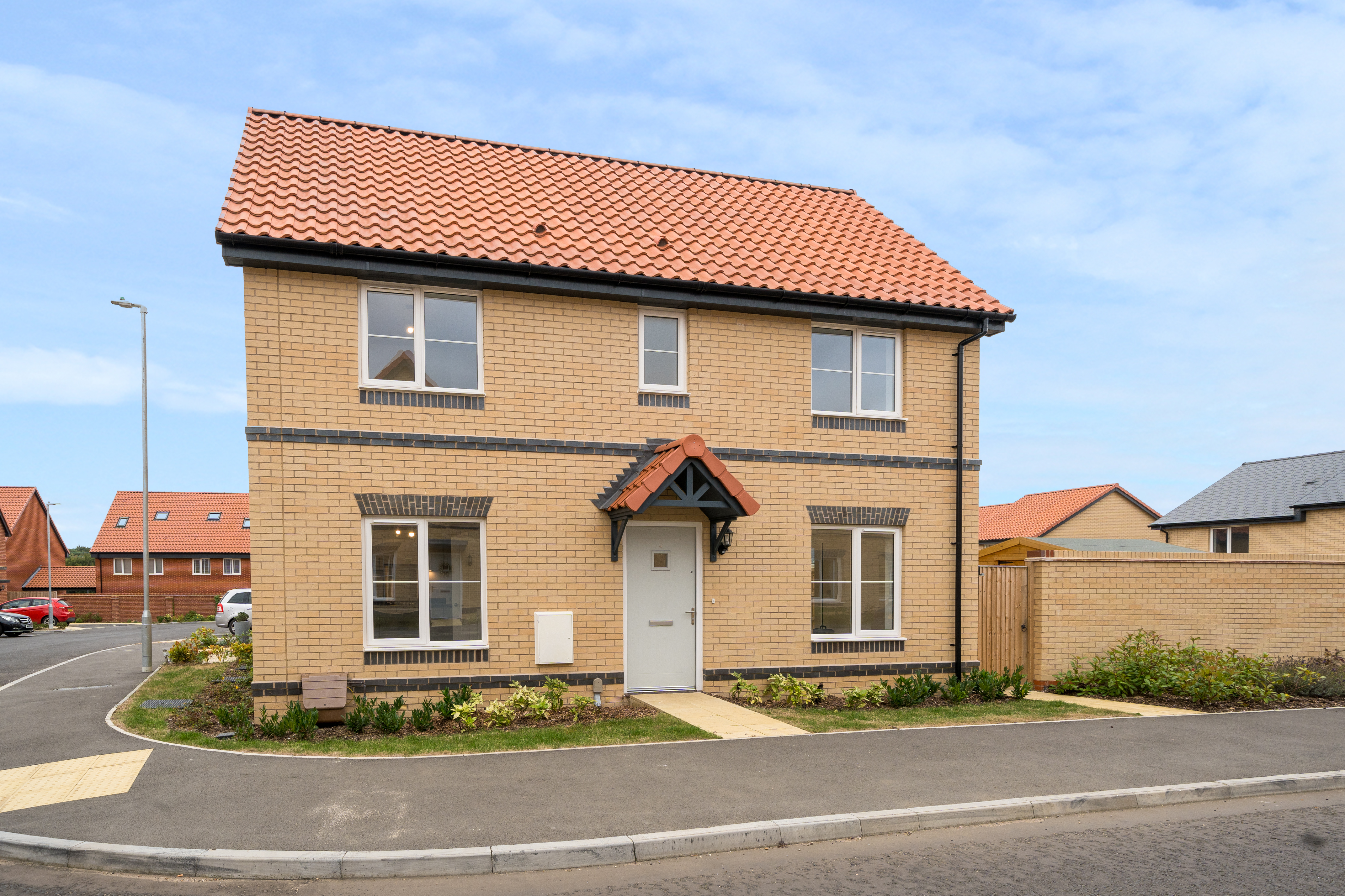 A new build property for rent by the Church of England Pensions Board
