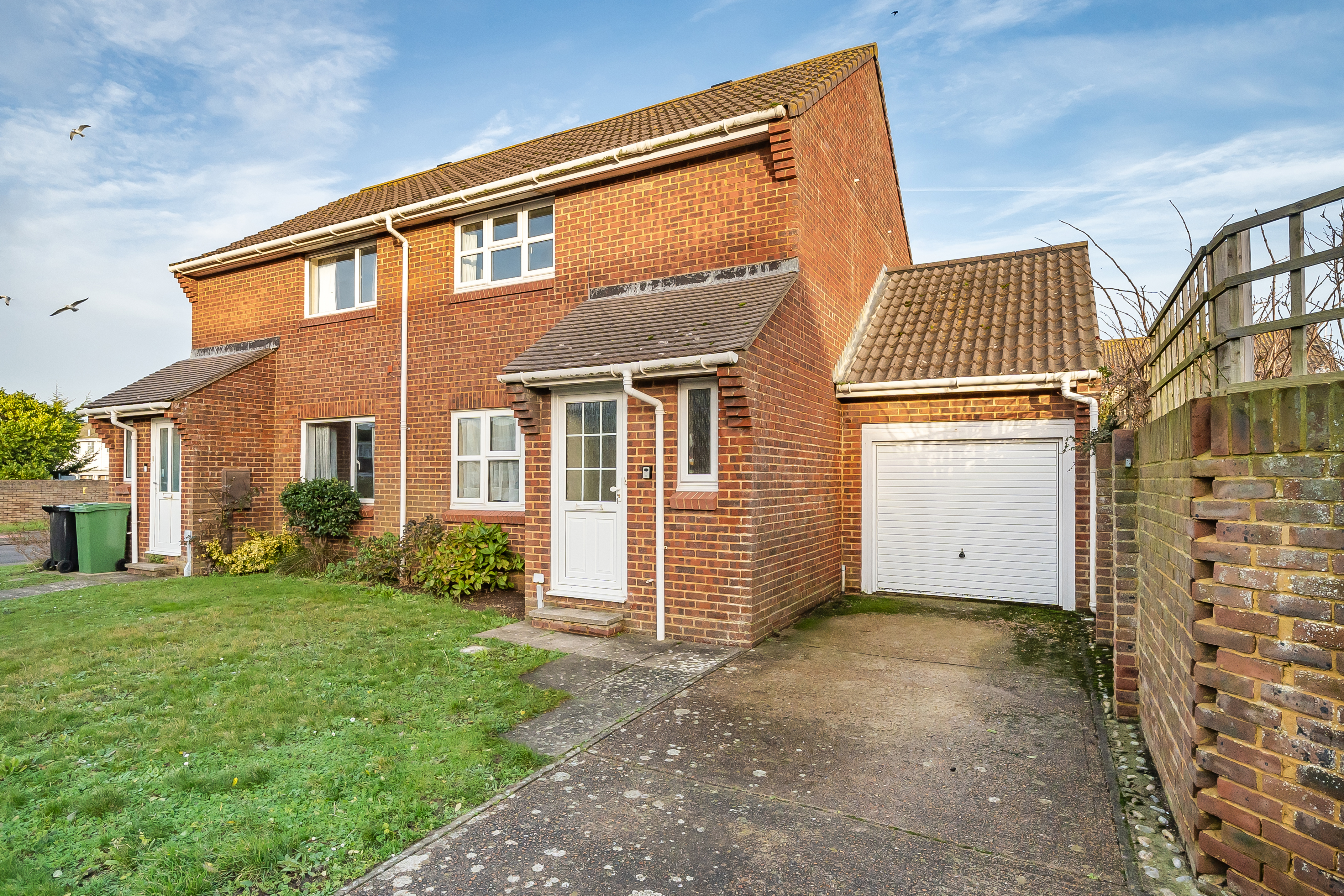 A semi-detached house