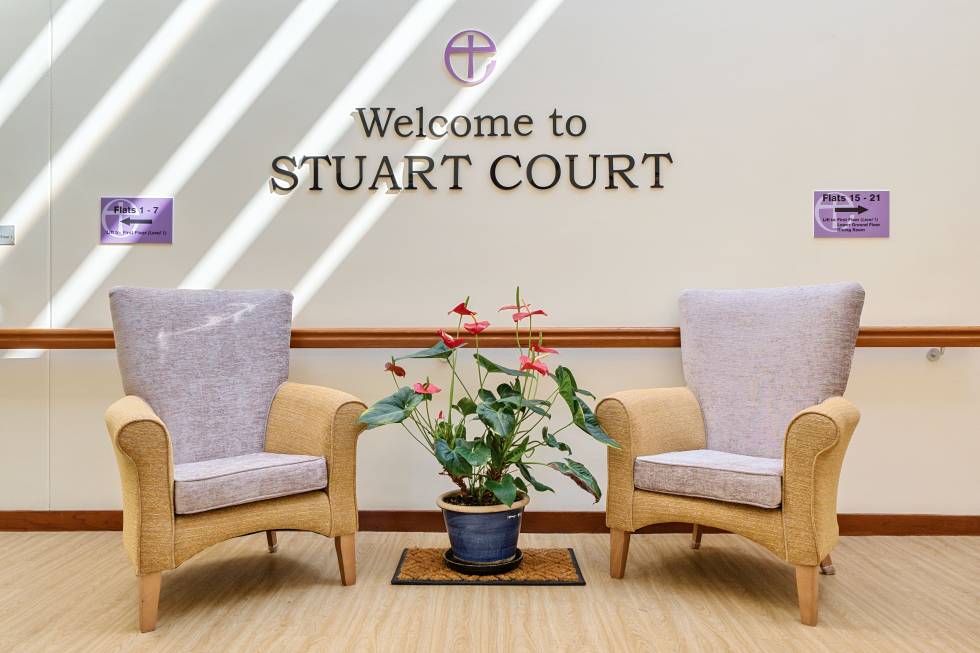 Lobby at Stuart Court