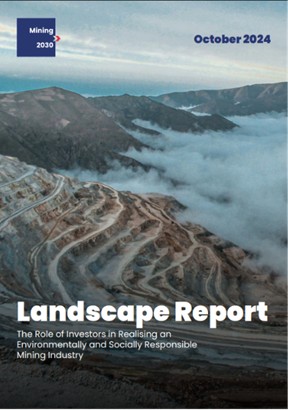 The front cover of the Landscape Report