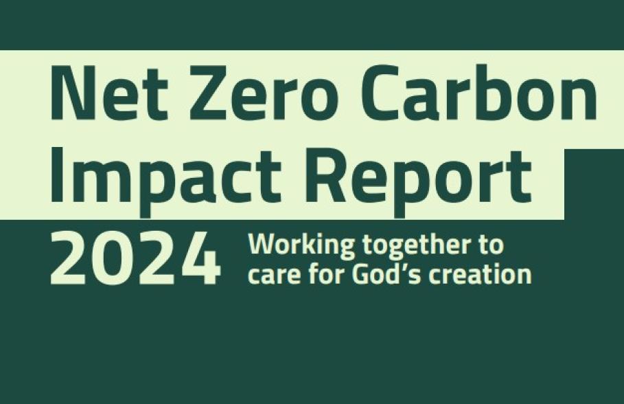 Net Zero Impact Report 2024 front cover