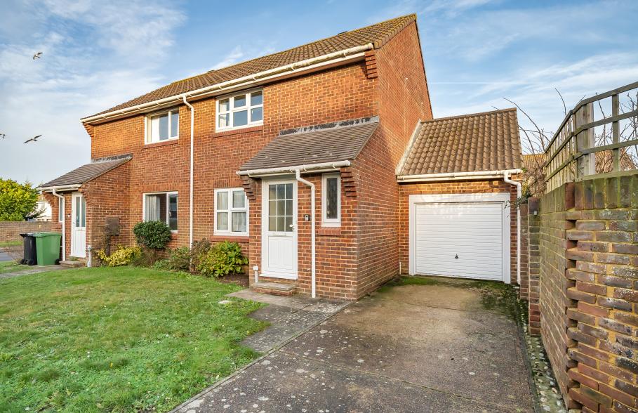 A semi-detached house