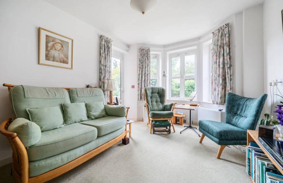 Inside a flat at Ramsay Hall